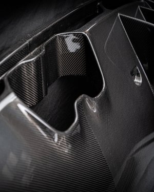 Alfa Romeo Giulia Quadrifoglio GTAm Conversion Kit by PariS'5 GaraGe - Rear Diffuser - Carbon Fiber